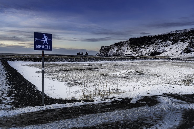 Foto 2/Las Playas de Islandia. Que calor...???