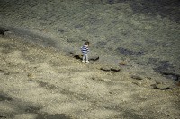 En la playa y en familia...