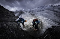 El trekking al Perito Moreno...