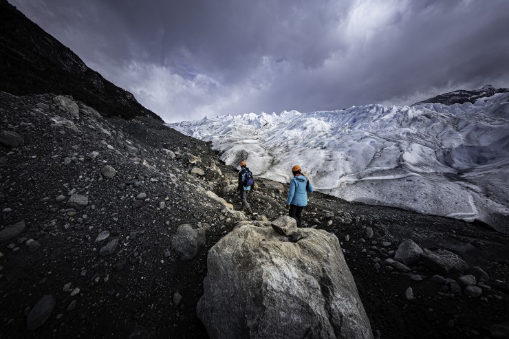 Foto 2/El trekking al Perito Moreno...