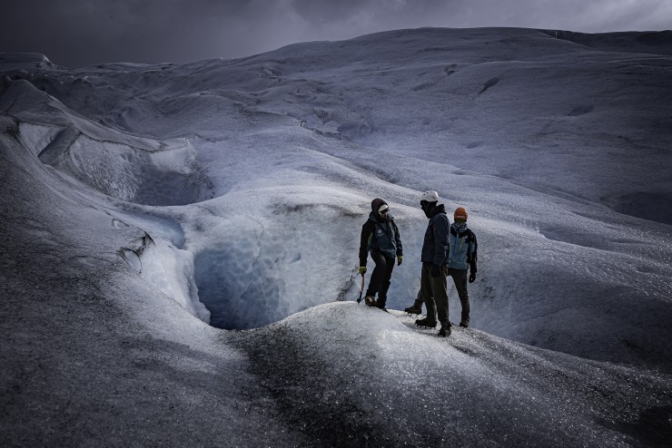 Foto 5/El trekking al Perito Moreno...