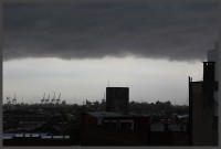 Tormenta en la Ciudad de Avellaneda