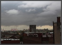 Tormenta en la Ciudad de Avellaneda