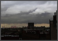 Tormenta en la Ciudad de Avellaneda