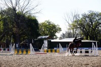 Nia en su rutina de entrenamiento.