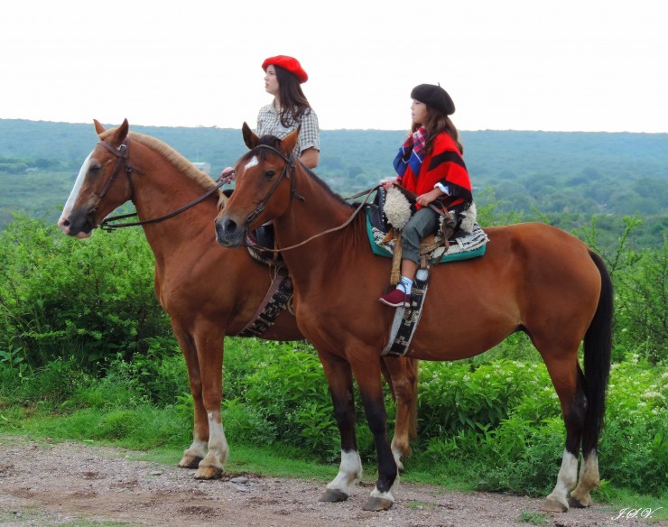 Foto 5/Mujeres de a caballo