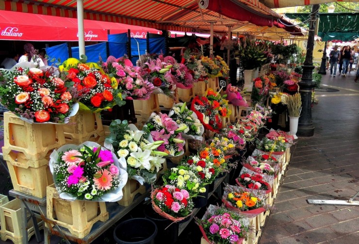 Foto 1/Mercado de flores, frutas y verduras de Niza - 2