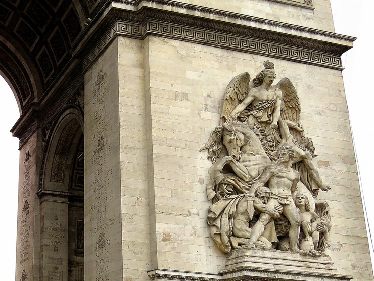 Foto 4/Los altorrelieves del Arco de Triunfo