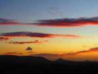 Nubes en el cielo