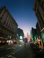 Atardecer del obelisco