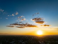 Atardecer de un da cotidiano.