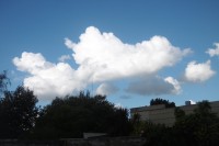 Nubes en el cielo 