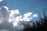 Nubes en el cielo 