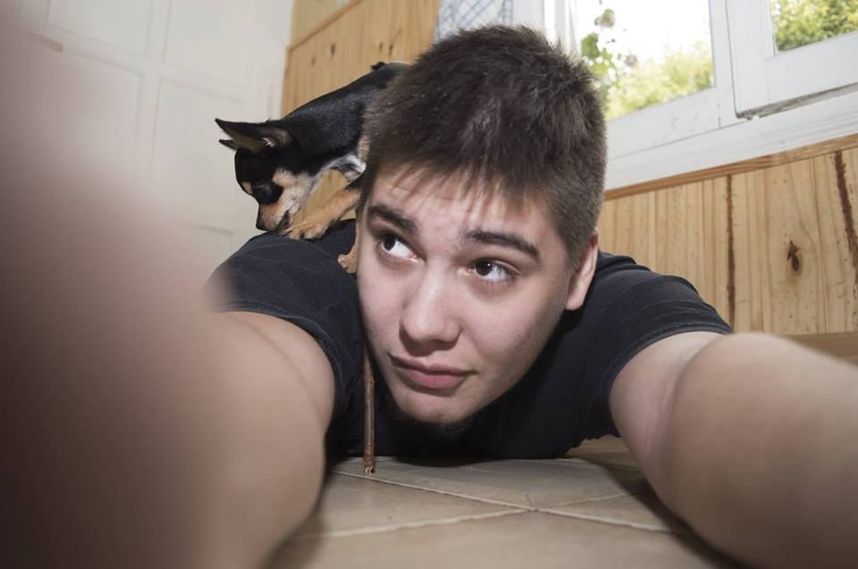 "Selfei con un Chihuahua :)" de Leonel Cardoso