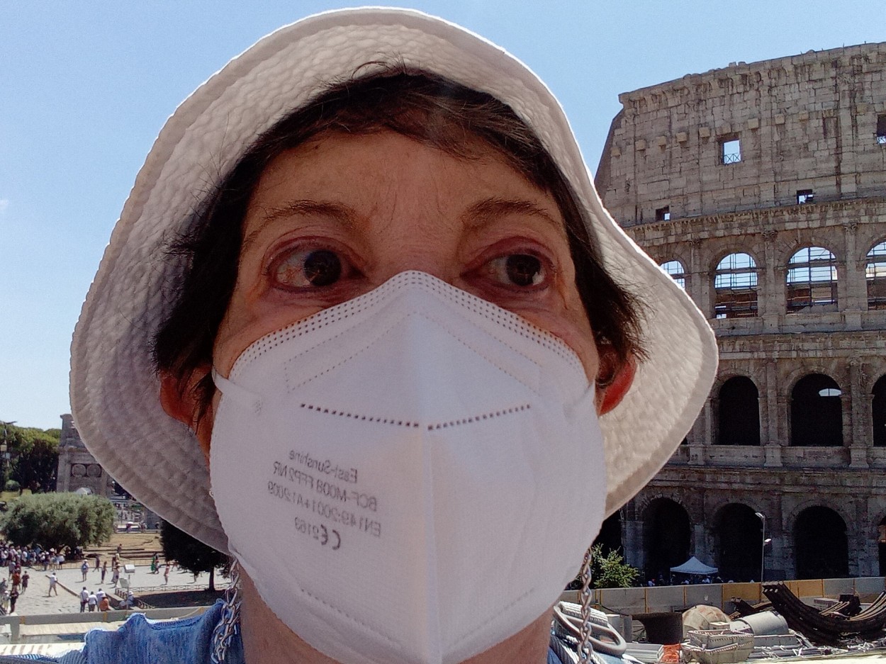 "Roma en pandemia" de Dina Maria Lezama