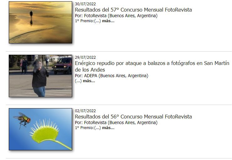 Noticias Varias del Ambiente