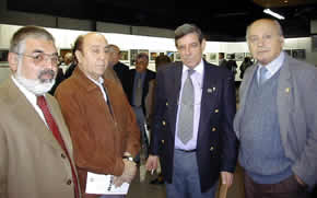 Ernesto Fernández, Horacio Calvo, Ernesto Sijercovich y Luis Morilla