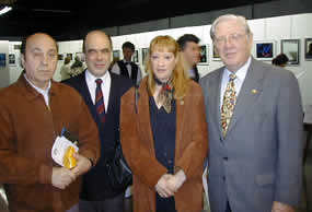 Horacio Calvo, Carlos Granucci,  Monica Melo y Jorge Kuper