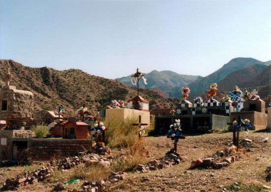 "Cementerio de Uqua - Jujuy" de Ricardo Palmadessa