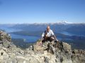 Cumbre en el Cerro Bayo