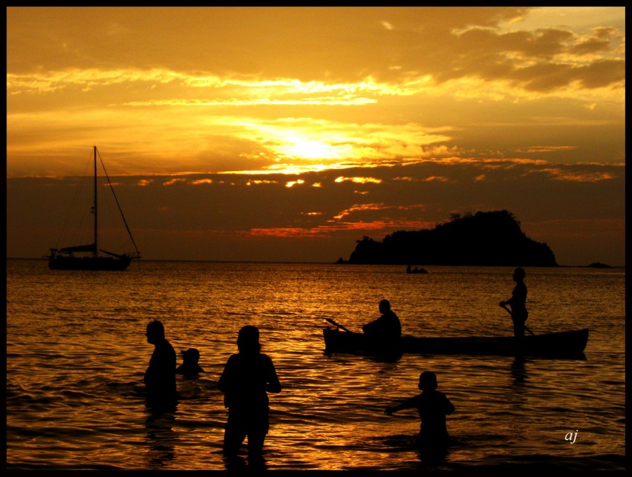 "atardecer colombiano" de Ana Jannelli