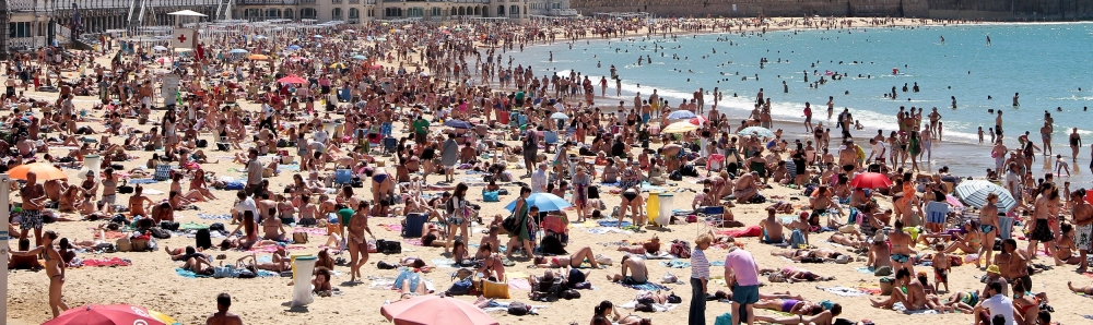 "La playa" de Alejandra Ruiz de Mendarozqueta