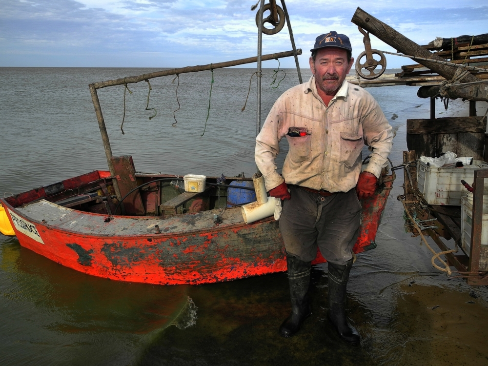 "Pescador del ro de la plata" de Julio Strauch