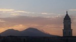 campanario y vesuvio