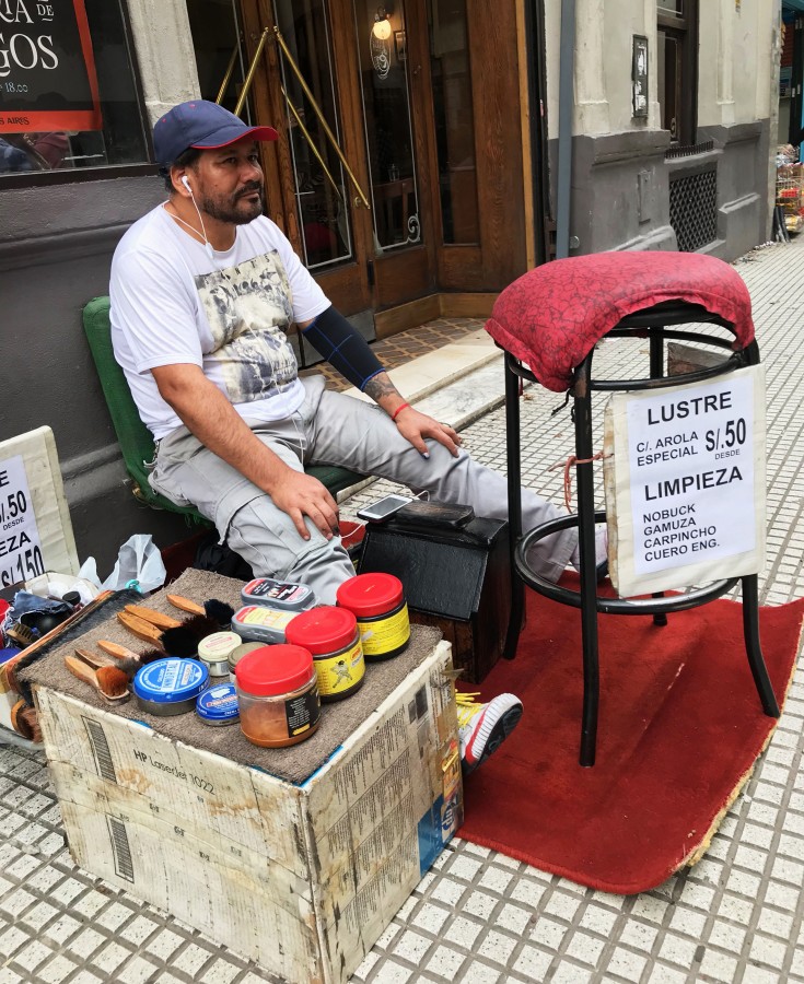 "LUSTRADOR" de Ana Maria Mendoza