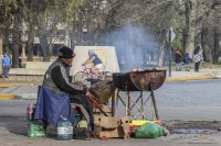 `La gente de mi ciudad en el bosque`