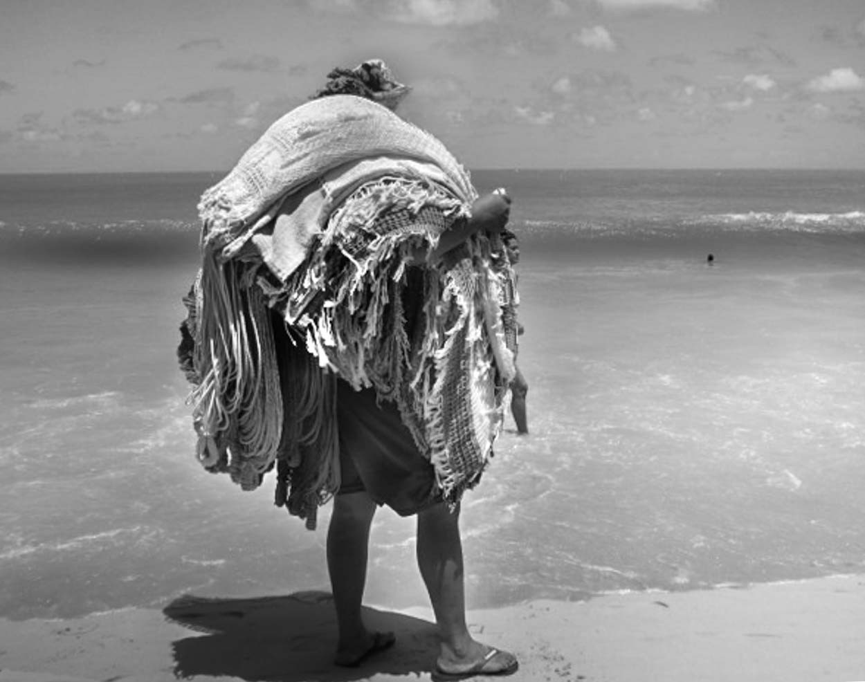 "El vendedor de playa" de Laura Nardo