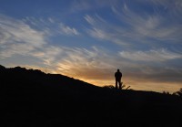 Contemplando el cielo...